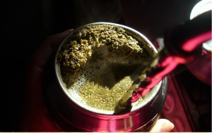 yerba al despertar